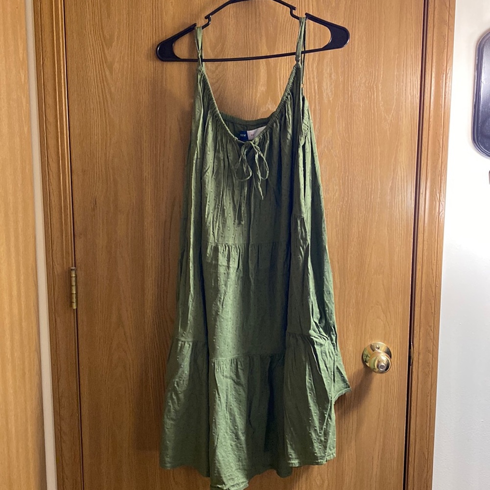 Green Cami Dress